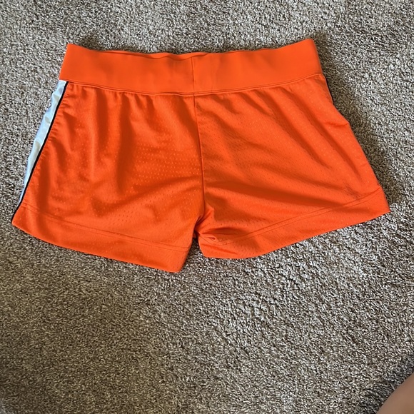 Nike Retro shorts. Size M. Orange with white and black strip down the side - Picture 2 of 4